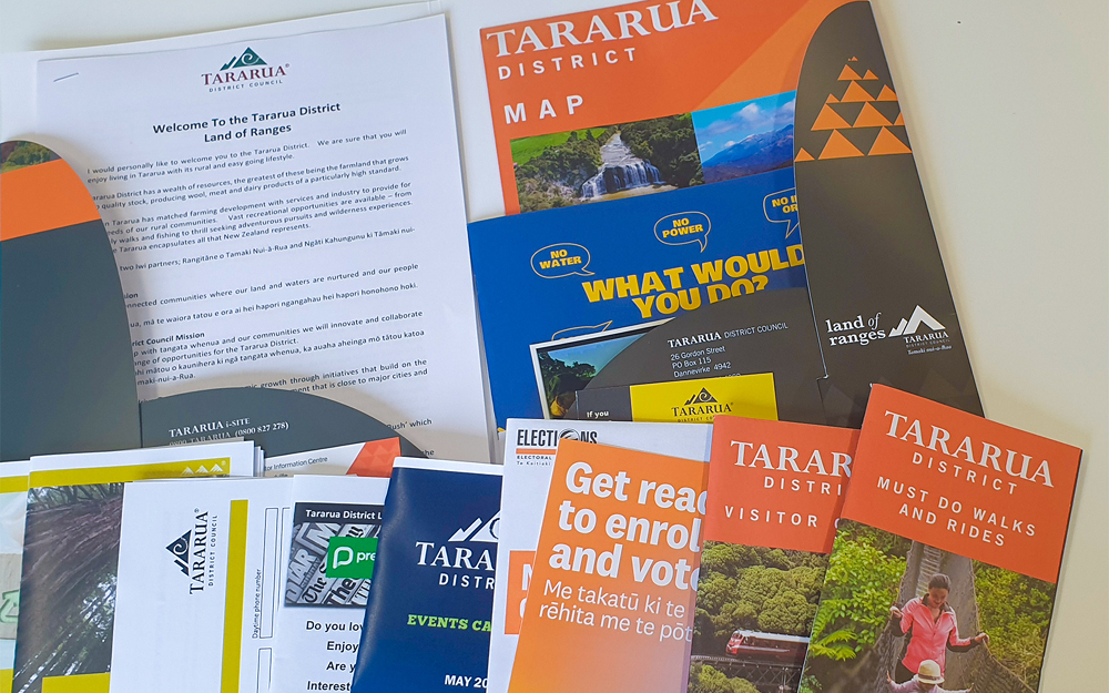 Welcome packs for newcomers in our district