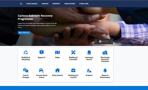 Council website; what’s new?  