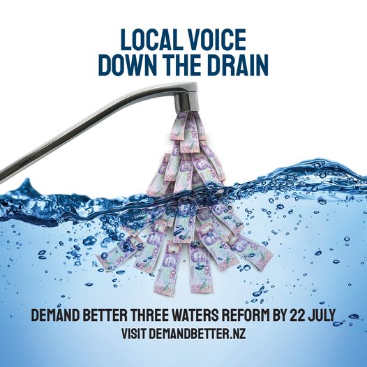 One and only chance for public submissions on 3-waters are now open!