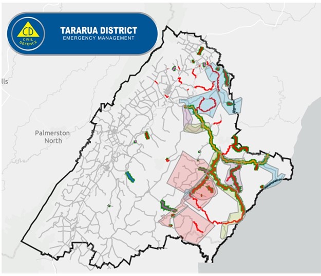 Road status map