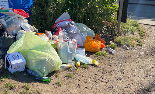 Lets work together to look after our spaces and places; report anti-social behaviour