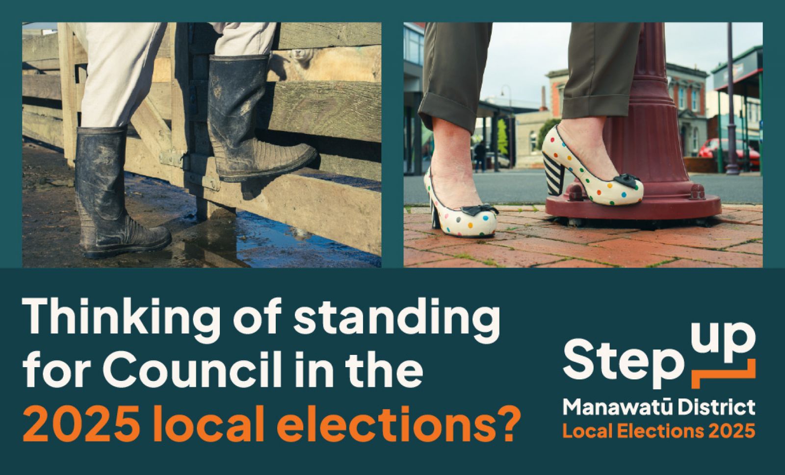 Step Up elections banner